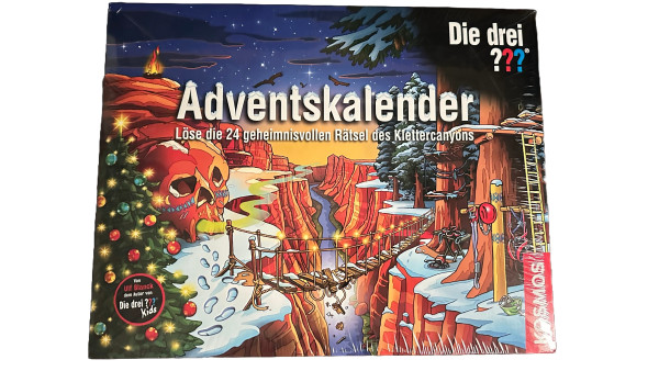 Die Drei Fragezeichen Adventskalender Löse die 24 geheimnisvollen Rätsel ides Klettercanyons