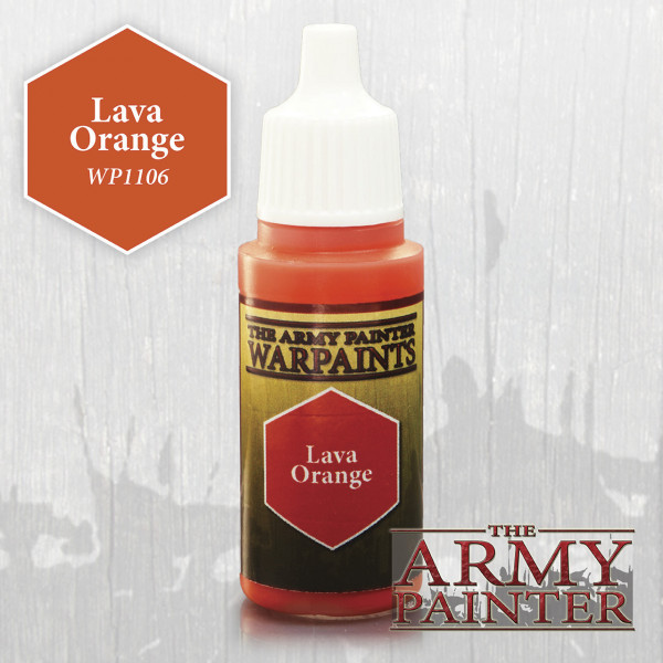 Army Painter Paint: Lava Orange