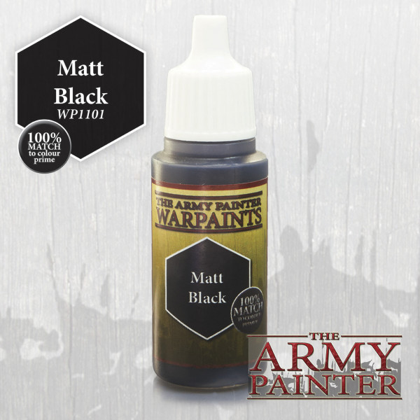 Army Painter Paint: Matt Black