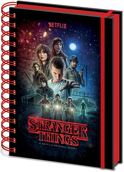 Stranger Things A5 Notizbuch